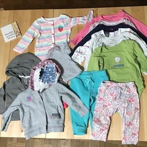 Huge Lot Baby girl clothes 9-12 months